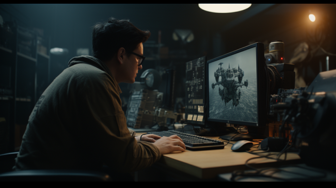 l2phantom_a_developer_behind_laptop_extraordinary_photorealism__2e58245f-9f50-4eaf-8936-3111a5f4e8b7